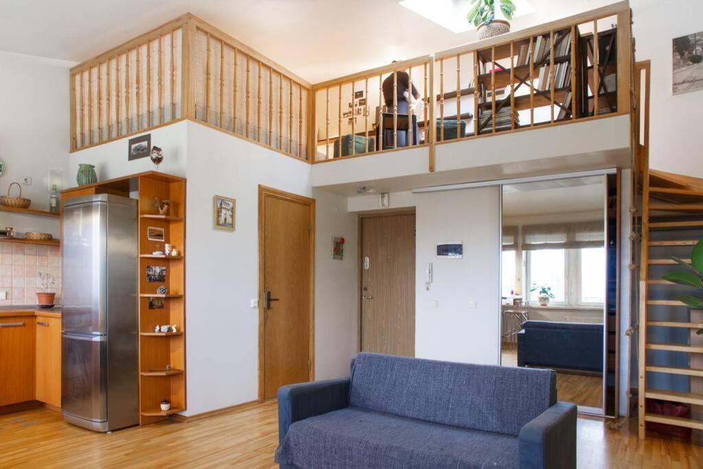 Penthouse Apartment With Great Panoramic City View Vilnius Luaran gambar