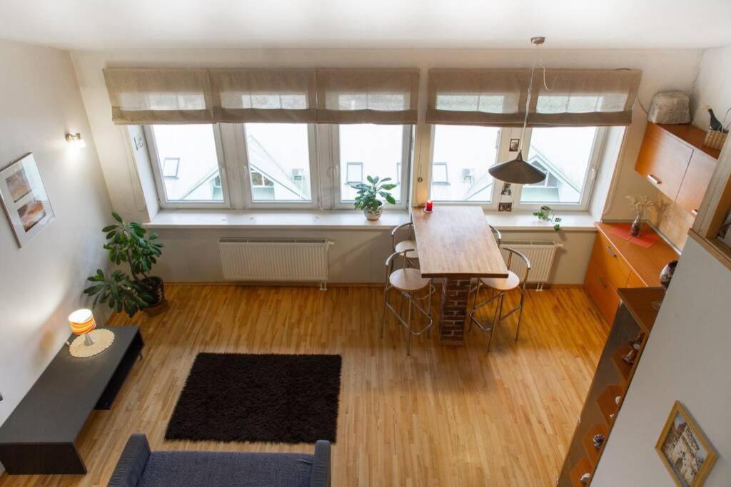 Penthouse Apartment With Great Panoramic City View Vilnius Luaran gambar