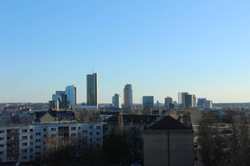 Penthouse Apartment With Great Panoramic City View Vilnius Luaran gambar