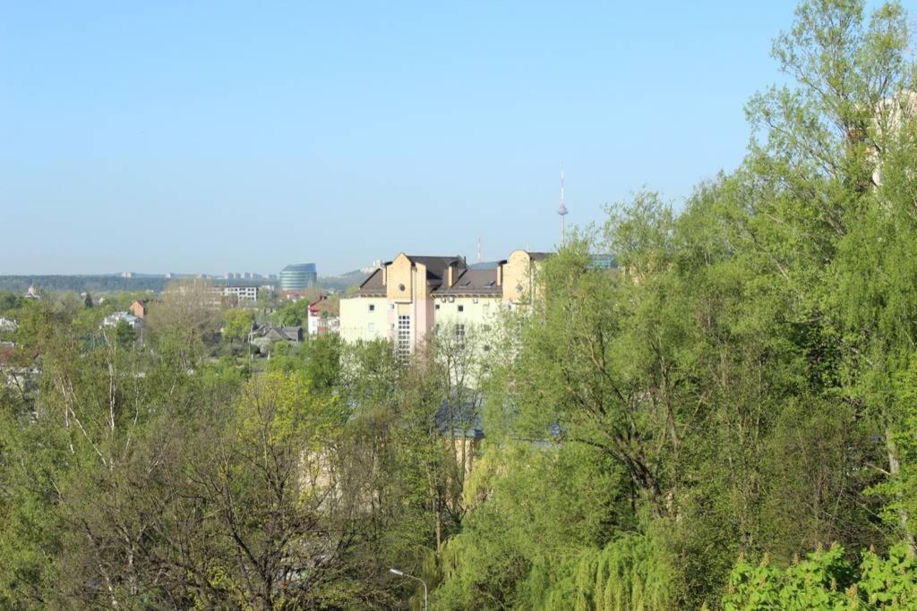 Penthouse Apartment With Great Panoramic City View Vilnius Luaran gambar