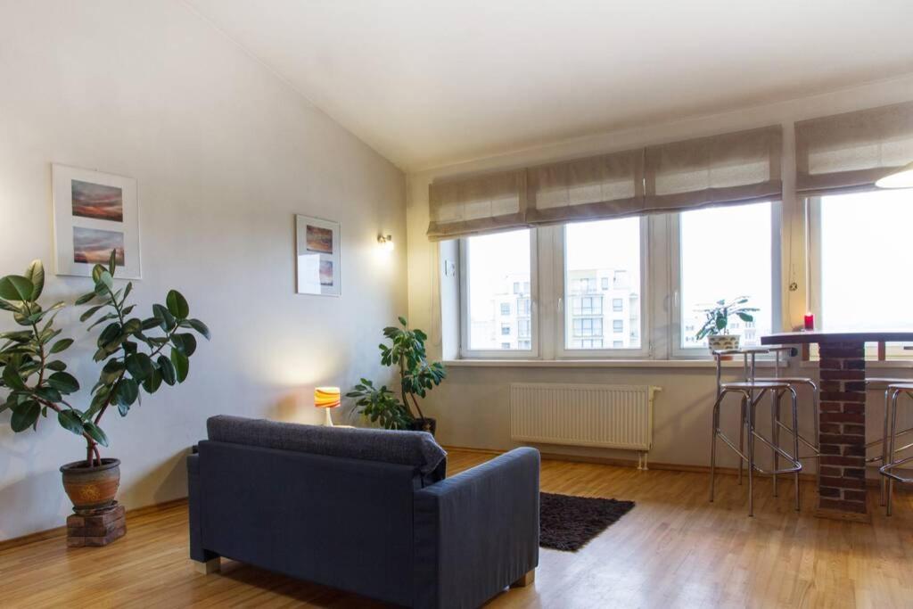 Penthouse Apartment With Great Panoramic City View Vilnius Luaran gambar