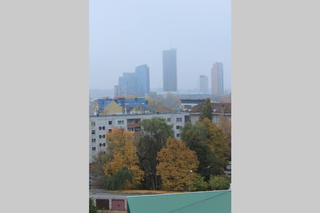 Penthouse Apartment With Great Panoramic City View Vilnius Luaran gambar